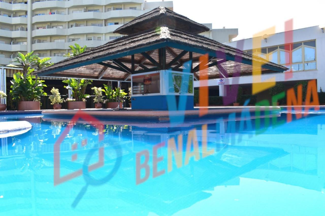 "Vive Benal Beach" Estudios Con Vistas Al Parque Acuatico 贝纳尔马德纳 外观 照片